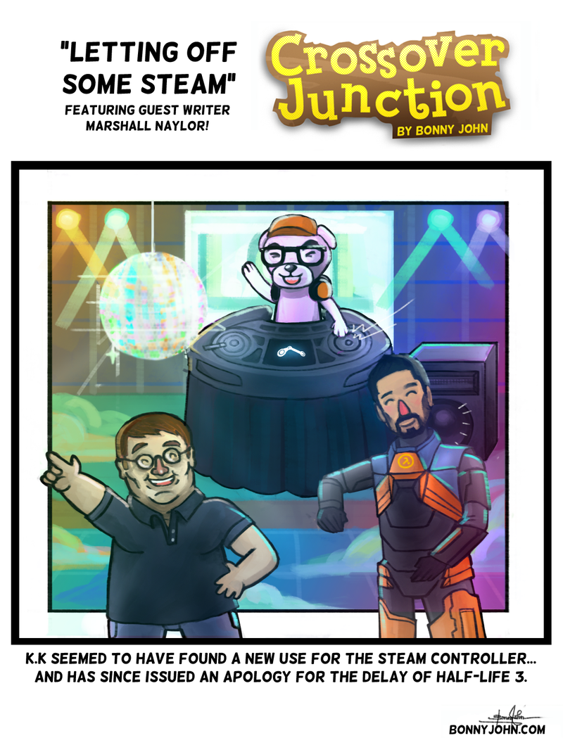 Illustration for article titled Letting Off Some Steam - Crossover Junction Ft. TAY's Marsh Naylor!